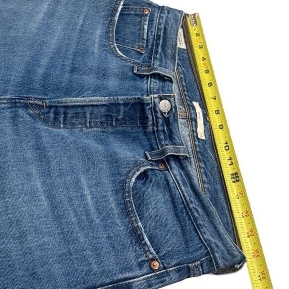 Levi's Wedgie Button Fly High Rise Medium Wash Jeans Capsule Comfort 31 - Picture 7 of 10
